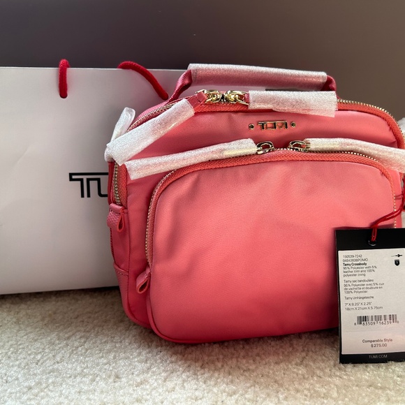 TUMI Tamy Crossbody Pink Ombré NWT! - Picture 1 of 7